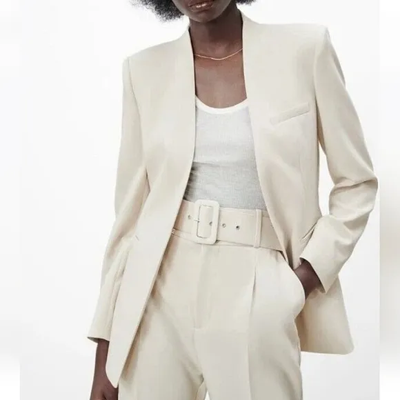 NWT Zara Long Blazer Kate Middleton Size M