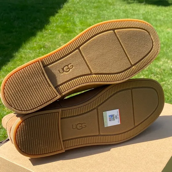 NWT/NIB UGG Women Suede Josefene Foldover Cuff Boots in Chestnut (Sz. 9)