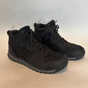 Oboz Women's black lace up Bozeman Mid Waterproof outdoor Hiking Boots size 9