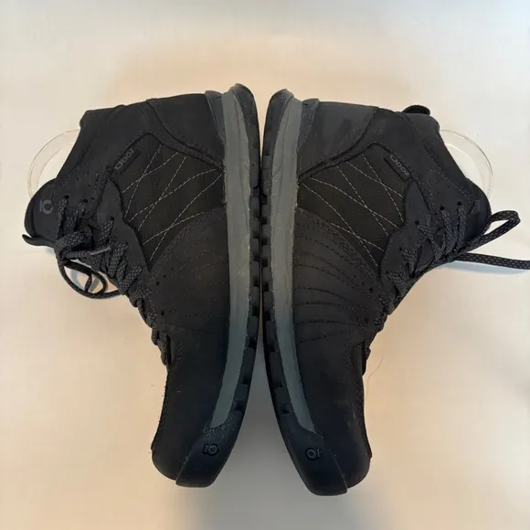 Oboz Women's black lace up Bozeman Mid Waterproof outdoor Hiking Boots size 9