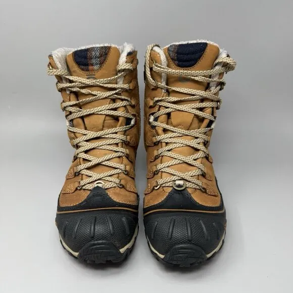 Oboz Women’s US 7 Sapphire 8” Insulated Brown Leather Waterproof Boots