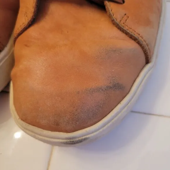 Olukai Leather Sneakers Brown Casual Shoes 11 LAE'AHI LI'ILI Waterproof