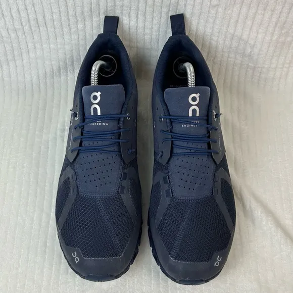 On Cloud Swiss Engineering Men’s Size 11 Waterproof Navy Running Shoes Sneakers