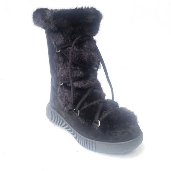 Oscar de la Renta Oscar Sport Fur Lined Snow Boots