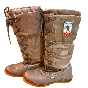 Pajar Canada tall gray waterproof Snow/Rain Gia boots Size 37 (~6.5) in EUC