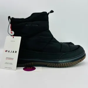 Pajar Men's Exo Lite Black Insulated Puffer Winter Snow Boots Size 42 EU/ 9 US
