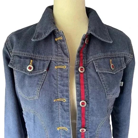 Patagonia W’s High Wire Hemp Denim Cozy Jean Jacket Vintage Women Size S