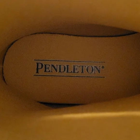 Pendleton PILOT ROCK Mid Boot Outdoor Rain Boots Blue Native American Inspired