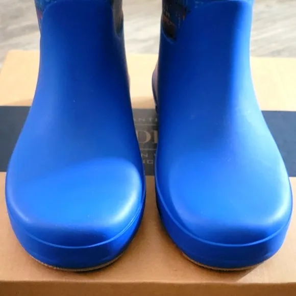 Pendleton PILOT ROCK Mid Boot Outdoor Rain Boots Blue Native American Inspired
