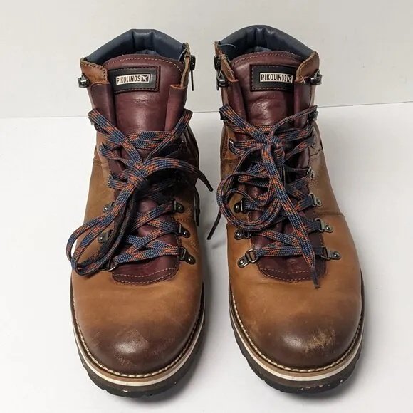 Pikolinos Pirineos Ankle Boots, Brandy Leather, Men's 43 EU (US 9.5-10)