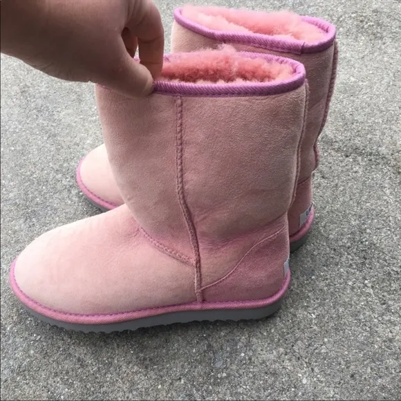Pink UGG boots women size 8