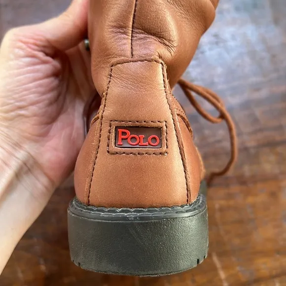 Polo by Ralph Lauren Boy's Size 2 Ranger Ultra Hi Shearling Outdoor Boots