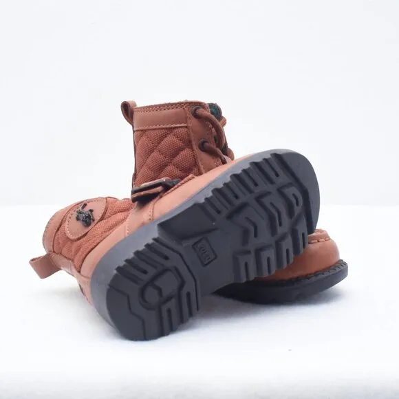POLO BY RALPH LAUREN LEATHER RANGER HI ULTRA BOOTS Tan Size 5 Toddler