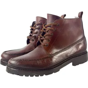 Polo Ralph Lauren Brown Leather Ranger Boots Men's Size 9.5