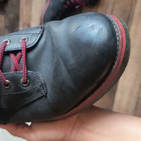 Polo Ralph Lauren Double Strap Leather Maurice Moto Boots Black Sz 12 Men