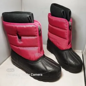 Polo Ralph Lauren Snow Boots Winter Rain Pink IV Barbie Core Womens Size 5 Girls