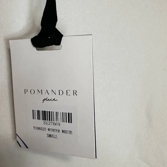 POMANDER PLACE Winter White Vivianne Dress