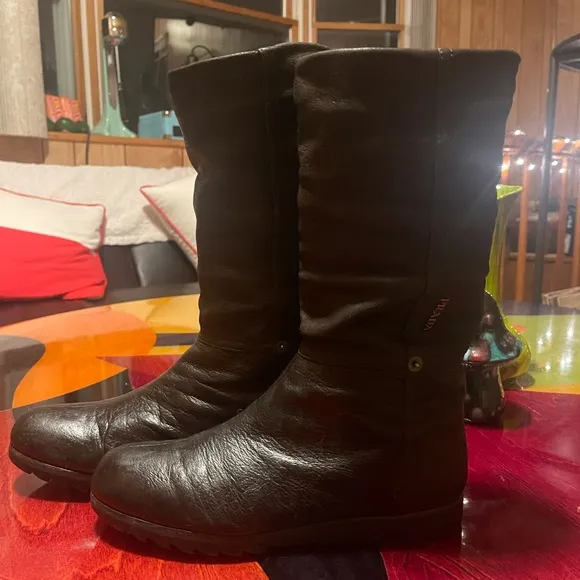 Prada Size 37 Winter Boots