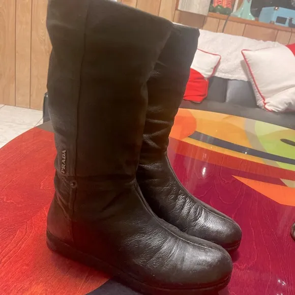 Prada Size 37 Winter Boots