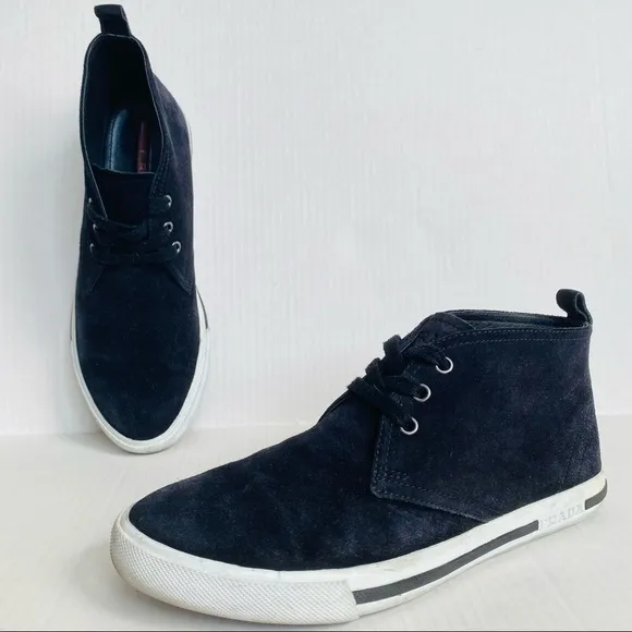 Prada Suede Chukka Boots