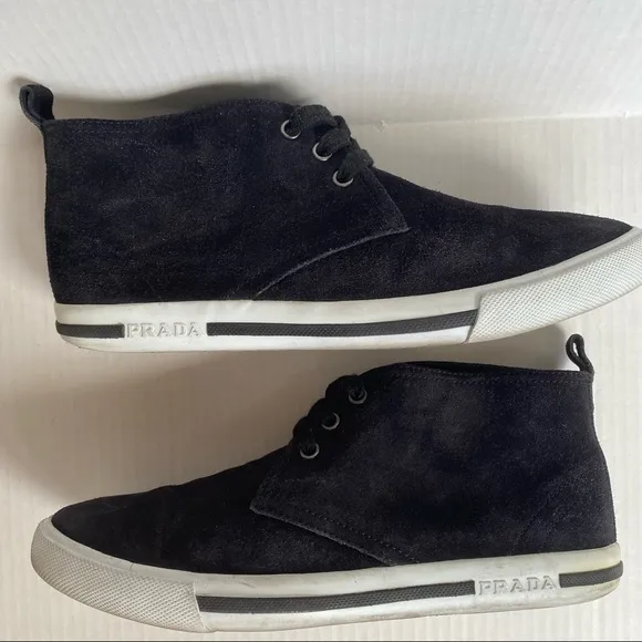 Prada Suede Chukka Boots