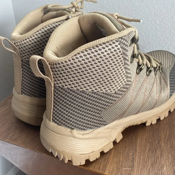 Propet Men’s Traverse EUC Hiking Boots, Tan &amp; Brown, size 10 XX (Wide)