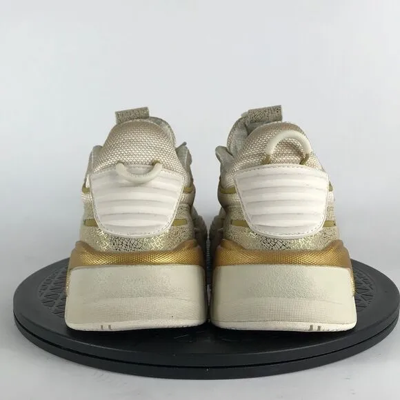 Puma RS-X Winter Glimmer Gold Running Shoes 372761-01 Women’s Size 11