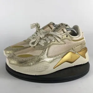 Puma RS-X Winter Glimmer Gold Running Shoes 372761-01 Women’s Size 11