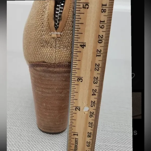 Rag &amp; bone size 8.5  Newbury natural tan colored  Boots for Women