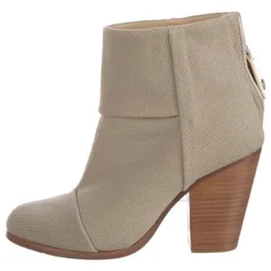 Rag &amp; bone size 8.5  Newbury natural tan colored  Boots for Women