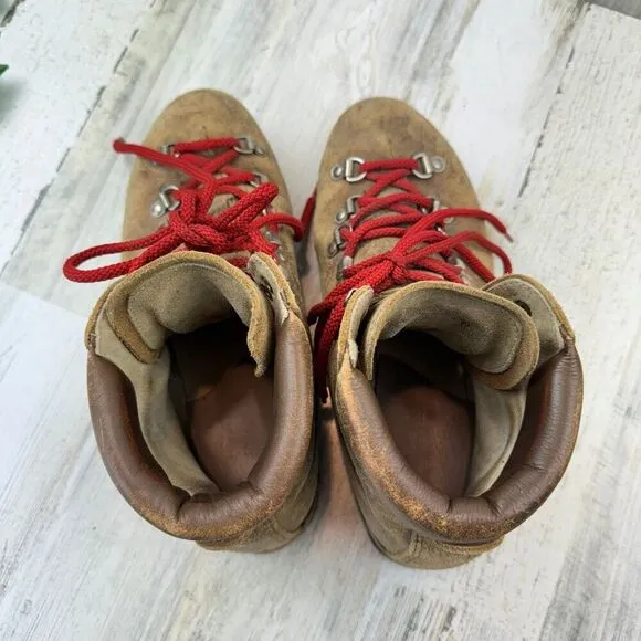Raichle Hiking Boots men’s Vibram Soles Switzerland Mountaineering Leather