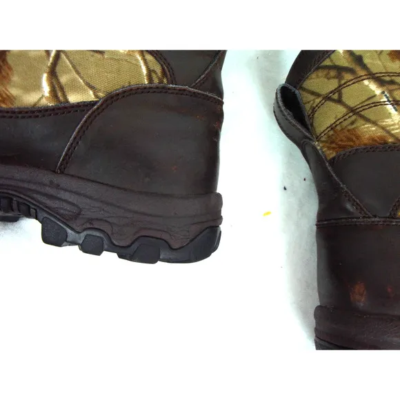 Red Wing Irish Setter Hunt Waterproof Camo Insulated Boots Mens Size 9D 2822
