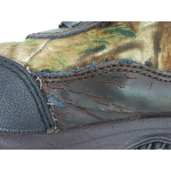 Red Wing Irish Setter Hunt Waterproof Camo Insulated Boots Mens Size 9D 2822