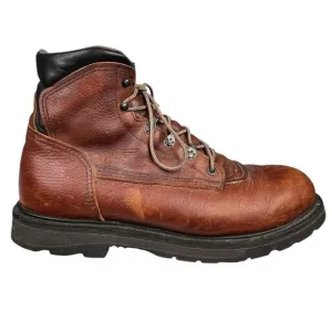 Red Wing Men’s Supersole Brown Leather Lace Up Work Boot Size US 11.5 D