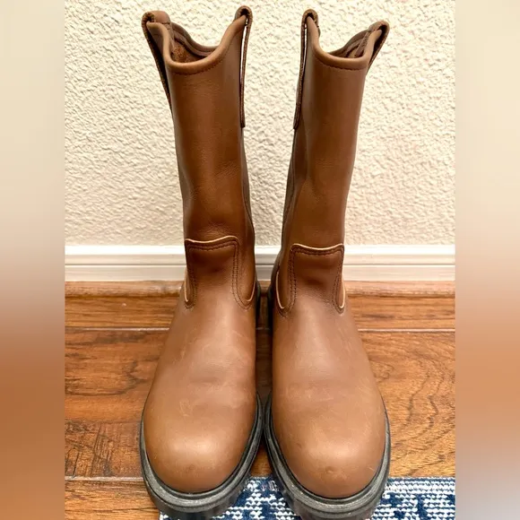 Red Wing Pecos 2231 Steel Toe Boots Men's Size 6.5 D Made in USA work boots NEW