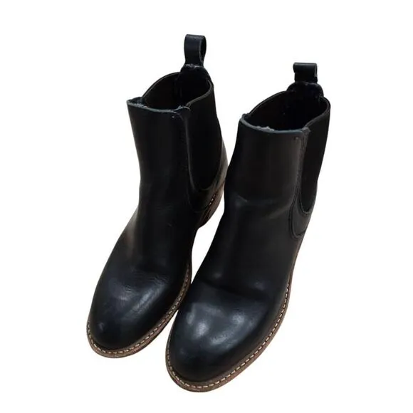 Red Wing Heritage Harriet Boots Women's 5.5 B Black Leather Round Toe 3391