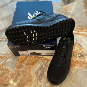 Reebok Nano X1 Adventure Work Athletic Shoes‎ Black Composite Toe Safety RB3480