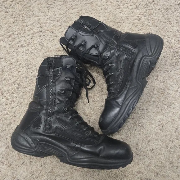 Reebok Rapid Response RB - RB8875 8&quot; Stealth Boot with Side Zipper - Size 12