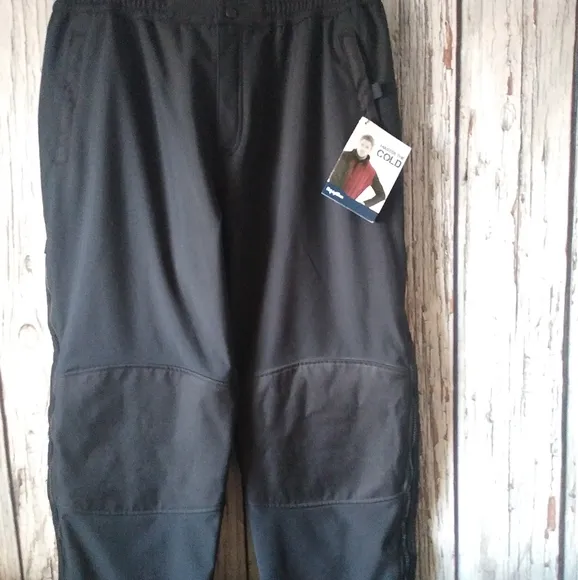 RefrigiWear Water Resistant Insulated Softshell Snow Pants -20F Protection 2XL