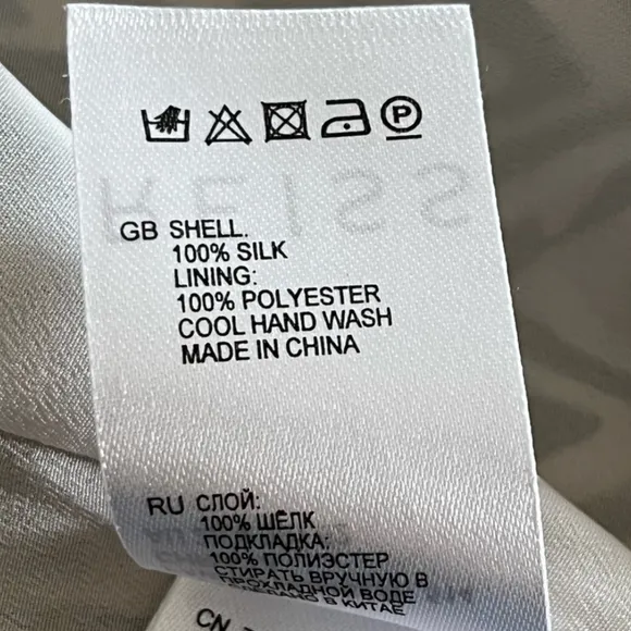 REISS | Christa Printed Silk Mini Skirt