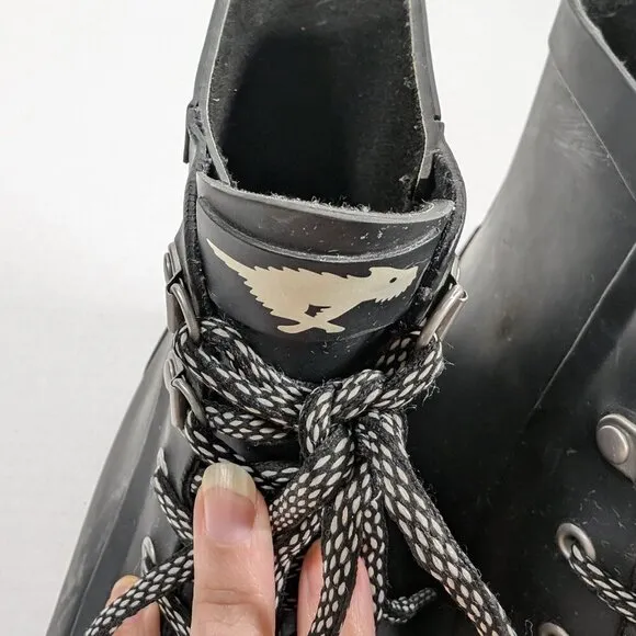 Rocket Dog - Rainy Black Rain Boot size 9 women