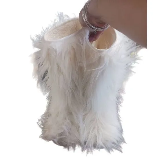 Rocket dog  feaux fur boots