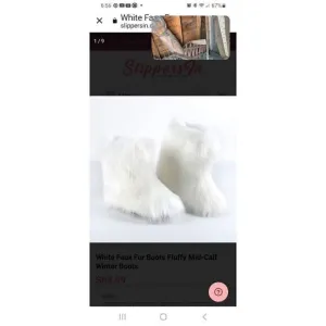 Rocket dog  feaux fur boots