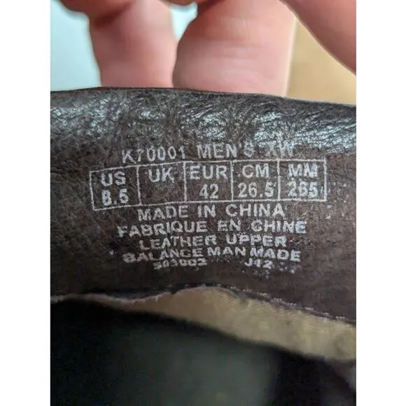 Rockport Northfield Hyrdo Shield Waterproof MENS SHOES 8.5 EXTRA WIDE Leather