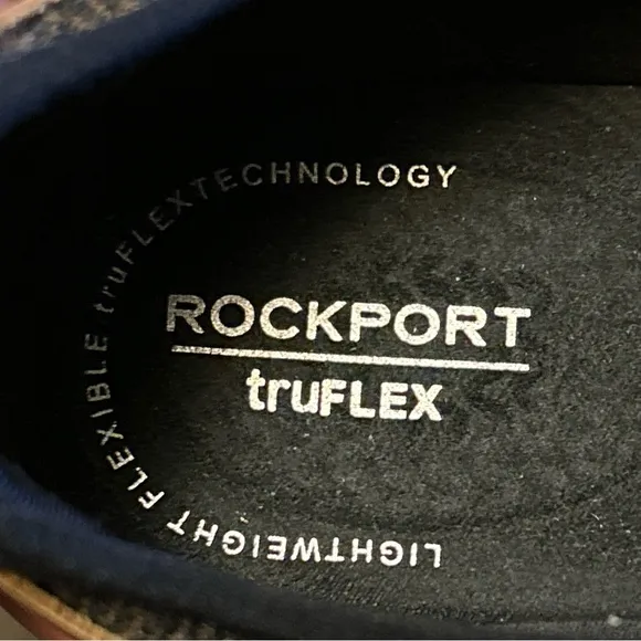 Rockport Shoes truFLEX® Brown Tan Lace Up Work Safety Shoe EH RK4690  Size 13W
