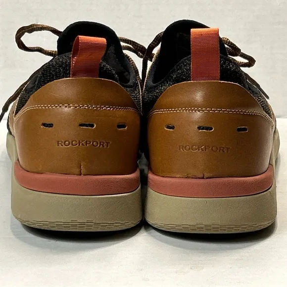 Rockport Shoes truFLEX® Brown Tan Lace Up Work Safety Shoe EH RK4690  Size 13W