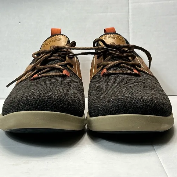 Rockport Shoes truFLEX® Brown Tan Lace Up Work Safety Shoe EH RK4690  Size 13W