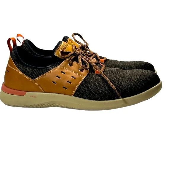 Rockport Shoes truFLEX® Brown Tan Lace Up Work Safety Shoe EH RK4690  Size 13W