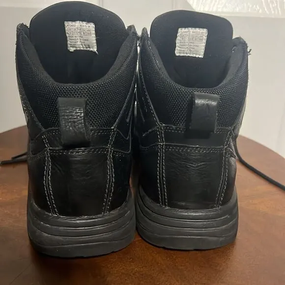 🔥ROCKPORT XCS Hydro-Shield Elkhart Black Leather Waterproof Boots Sz 12 -K70652