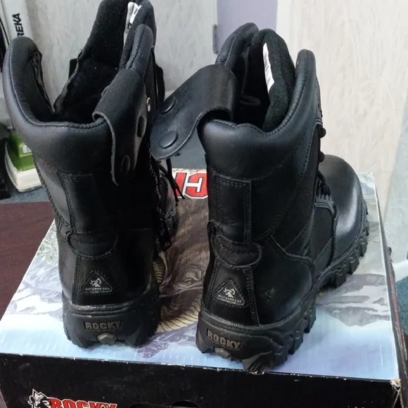 Rocky Black Tactical Boots